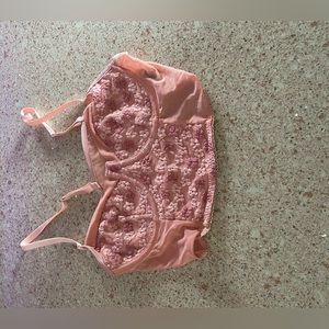 Pink lingerie top SHEIN